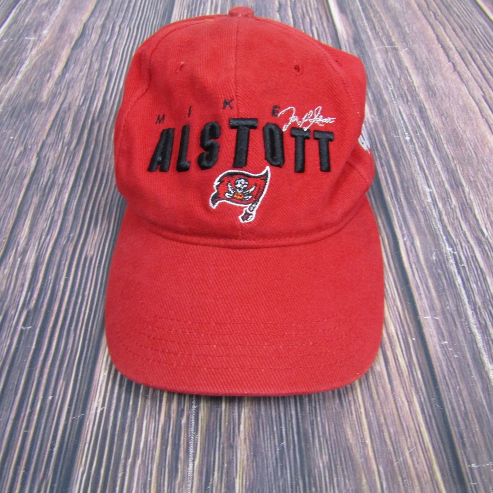 Vintage‎ Drew Pearson Mike Alstott NFL Tampa Bay Bucaneers Hat Strap Back